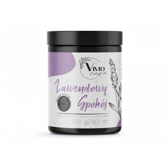 Аромасвечка лавандовое спокойствие 180 МЛ - VIVIO CARE Аромасвечка лавандовое спокойствие 180 МЛ - VIVIO CARE
