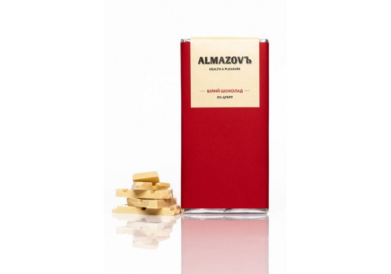 Белый шоколад 80г | 0% сахара