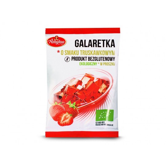 BIO Желе клубничное без глютена 40 г - Amylon