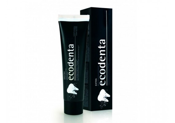ECODENTA -  зубная паста extra black отбеливающая 100 мл