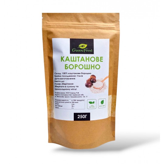 Каштановая мука Каштановая мука