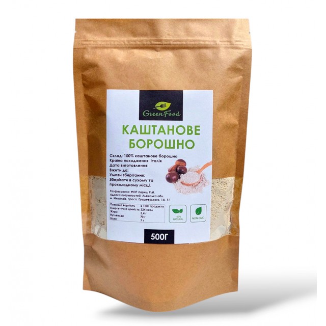 Каштановая мука Каштановая мука