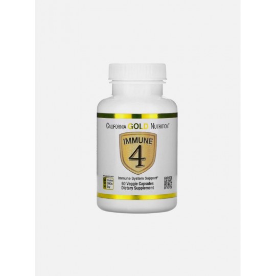 Комплекс для укрепления иммунитета "Immune 4" с цинком и витамином С - California Gold Nutrition