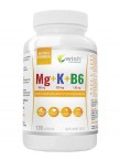 Магний + калий + витамин B6 - 120 капсул - WISH