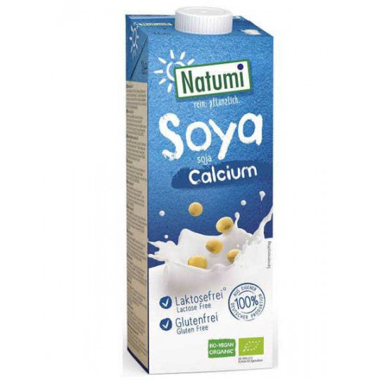 Купити Органічне соєве молоко з кальцієм NATUMI 1 Л