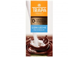 Шоколад без сахара - TRAPA 0% молочный 80 грамм